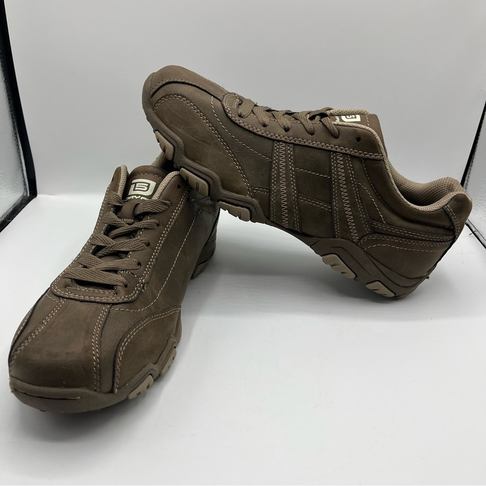 Day Five Knox Stylish Men's Lace Up Casual  Shoes Brown Size 10 M